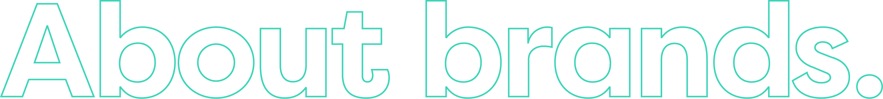 About Brands logo groen